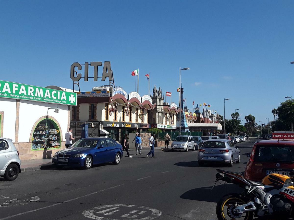 Ferienwohnung Avenida Tirajana Nº3 Playa del Inglés Exterior foto