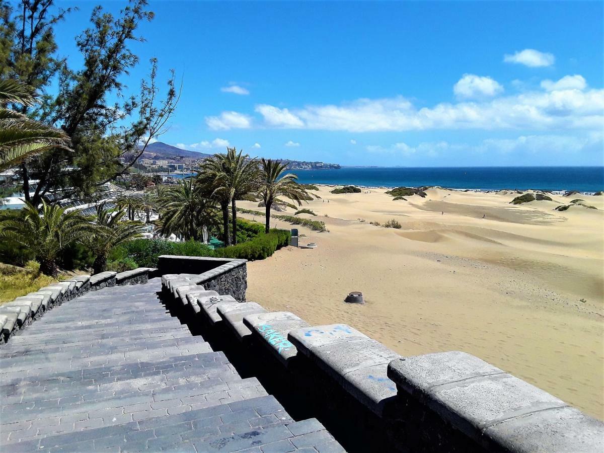 Ferienwohnung Avenida Tirajana Nº3 Playa del Inglés Exterior foto